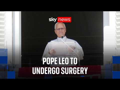 Pope Leo to undergo surgery after nodule discovered on his lung
