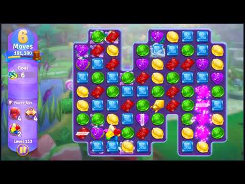 Wonka's World of Candy Level 113 - NO BOOSTERS + FULL STORY 🍫 | SKILLGAMING ✔️