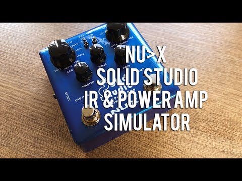 NU-X: Solid Studio IR & Power Amp Simulator