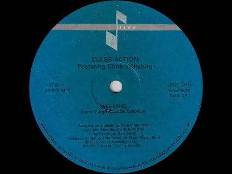 Class Action ‎- Weekend (Vocal) (1983)