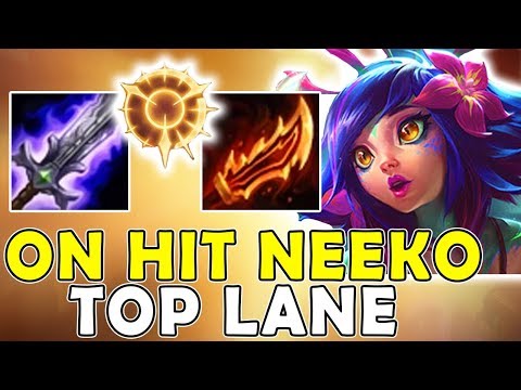 NEEKO ON HIT TOP IS 100% BROKEN! HIGHEST WIN RATE ADC PATCH 9.5