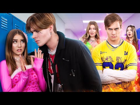 I Fell in Love With a Bad Millionaire! New Rich Student in Poor School