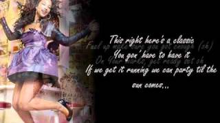 Up &amp; Running - Jessica Jarrell ( With Lyrics )
