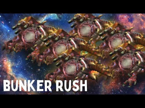 SUPER CHEAP STUKOV BUNKER RUSH - Weekly Brawl [Starcraft 2 Direct Strike]