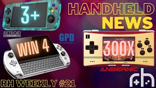 RP3+, GPD Win4, RP3 Hall Stick Mod & New AnberNIX OS for 300X // RH Weekly #21