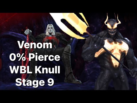Venom 0% Pierce WBL Knull Showcase-Marvel Future Fight
