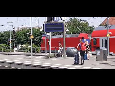 RE 2 Ausfahrt Münster Hbf