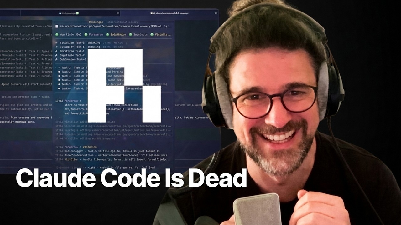 Pi Agent, the self-modifying agent behind OpenClaw - YouTube video featuring the word acquisition