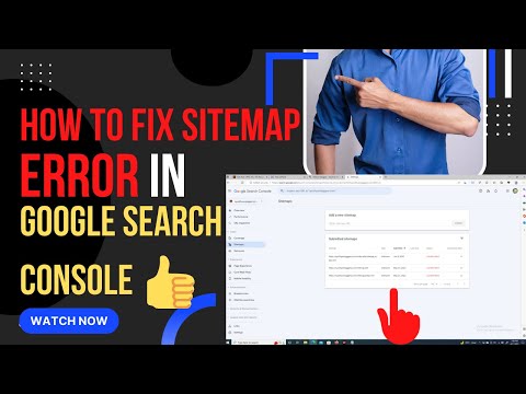 How To Fix Sitemap Error II Sitemap Couldn't Fetch II Sitemap XML Error Fix