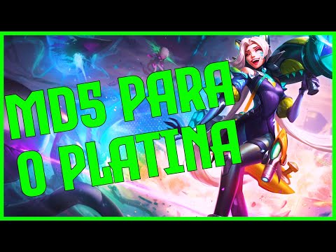 ESTAMOS NA MD5 PARA O PLATINA - FERRO AO MESTRE *JINX VS CAITLYN*