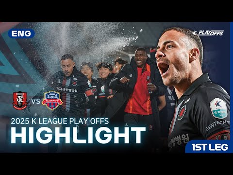 [ENG] K LEAGUE Playoffs 1st leg Bucheon vs Suwon FC 5Min H/L