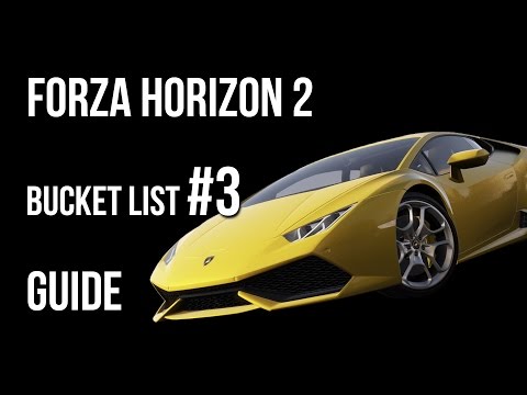 Forza Horizon 2 Bucket List Stunt #3 Walkthrough