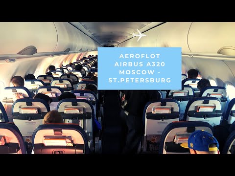 Trip Report | Aeroflot A320 (Economy) | Moscow (SVO) - St.Petersburg (LED)