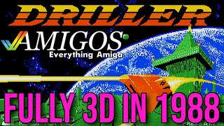 Driller - Freescape 3D Open World in 1988! Amigos: Everything Amiga 414