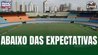 Venda antecipada não atinge expectativa da diretoria do Goiás para o duelo contra o Cruzeiro