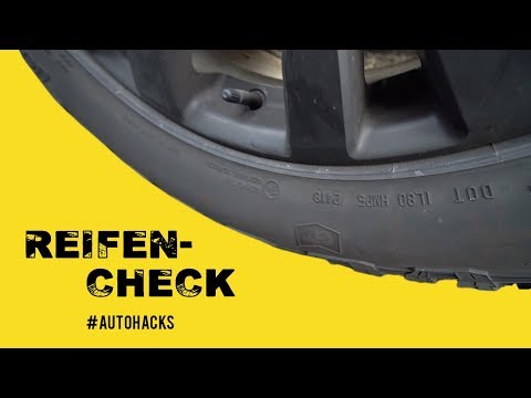 Reifen-Check I Auto-Hacks von Jens Kuck I Ride smart - sicher unterwegs