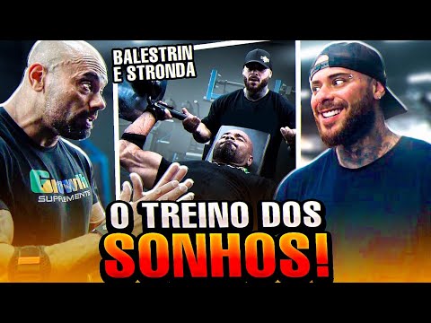 JULIO BALESTRIN E LEO STRONDA EM UM TREINO INSANO!