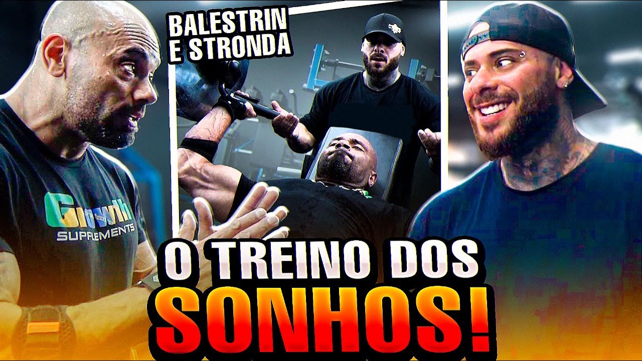 JULIO BALESTRIN E LEO STRONDA EM UM TREINO INSANO!