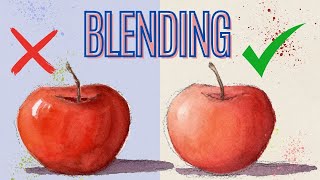 How to Paint with Watercolor Blending Technique