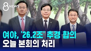 여야, '26.2조' 추경 합의..오늘 본회의 처리 / SBS 8뉴스
