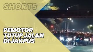 Viral Video Pemotor Tutup Jalan dan Kebut-kebutan di Jenderal Sudirman Jakarta Pusat