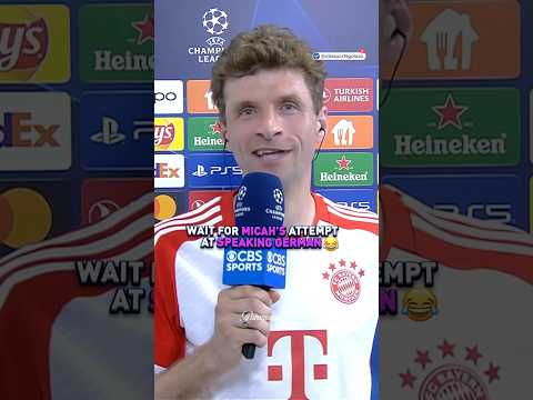 Kate isn’t the only German-speaking member of the #UCLToday crew 👀