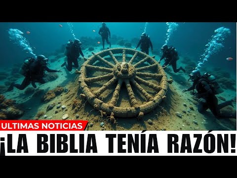 La RUEDA del CARRO del FARAÓN fue ENCONTRADA bajo el MAR ROJO: ¡Una PROFECÍA ESCALOFRIANTE!