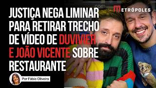 Coco Bambu tem primeira derrota em ação contra Duvivier e João Vicente