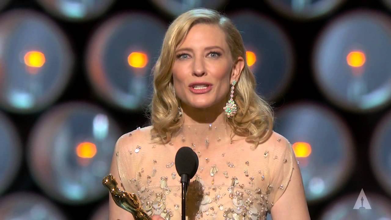 Cate Blanchett winning Best Actress for "Blue Jasmine" thumnail