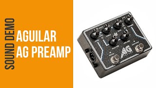 Video thumbnail for Aguilar AG Preamp - Sound Demo (no talking) by Bass Bonedo
