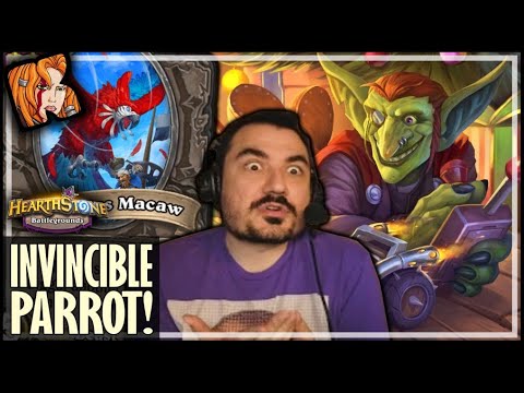 THE INVINCIBLE PARROT! - Hearthstone Battlegrounds