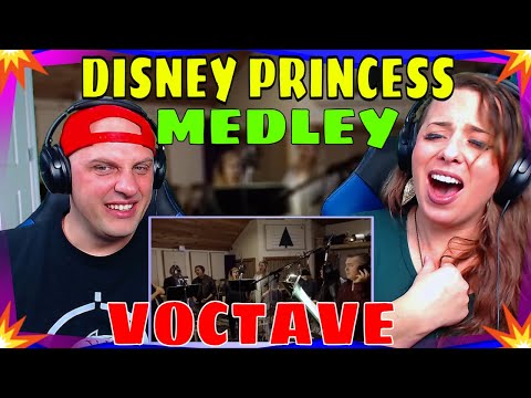 First Time Hearing Voctave - Disney Princess Medley | THE WOLF HUNTERZ REACTIONS