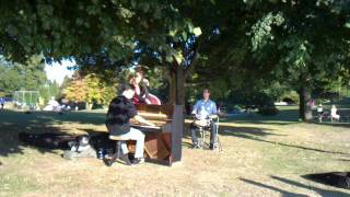 2011 09 02 Jen Hodge, Dominik Heins and Alexander Klassen   Boogie Woogie in the Park 3