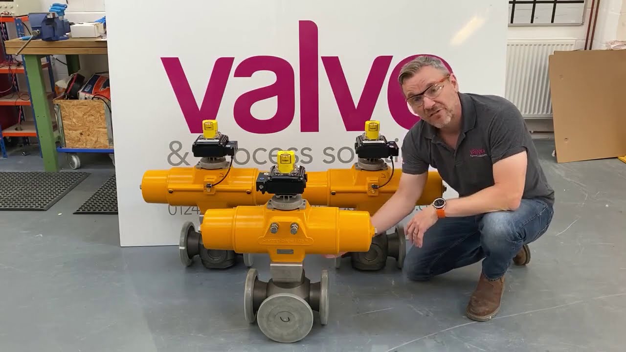Worcester Multi way Ball Valve - Behind the Scenes at Valve & Process 22