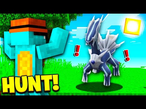 Starting the DIALGA HUNT on Minecraft Pixelmon!