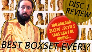 Epic Boxset!! 100,000,000 Bon Jovi Fans CAN&#39;T BE WRONG DISC 1 Review