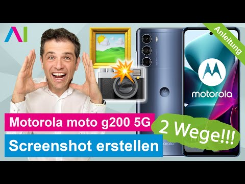 Motorola moto g200 5G - Screenshot erstellen • 2 Wege!! • 📱 • 📸 • 🏞 • Anleitung | Tutorial