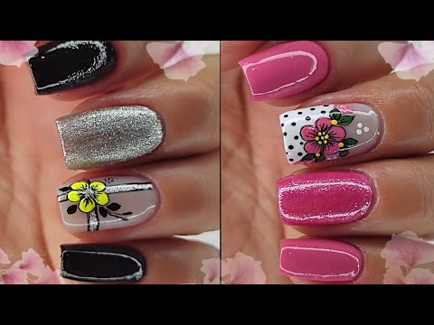 2 HERMOSOS DISEÑOS PARA DECORAR TUS UÑAS 💅 |Uñas decoradas fáciles