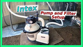 Intex Pump and Filter setup: Intex sf90110-1