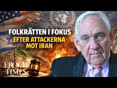 Bo Theutenberg förklarar: folkrätten och kriget i Iran