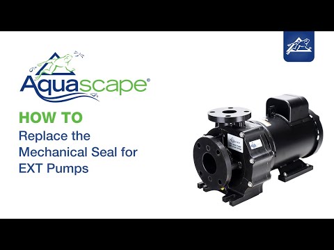 How to Replace the Mechanical Seal for EXT Pond Pumps