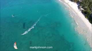 preview picture of video 'Kitesurfing Kailua Bay, Oahu, Hawaii'