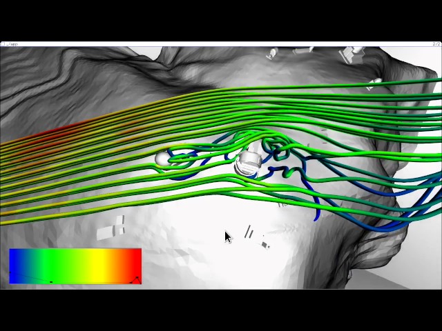 VELaSSCo result showing the Direct Interactive Visualization of Locally Refined Spline Volumes for Scalar and Vector Fields