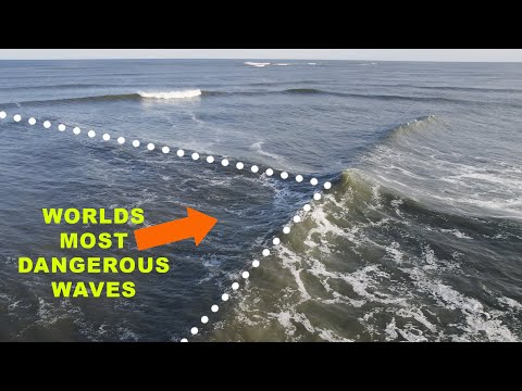 If you see DANGEROUS Square Waves, GET OUT of the Water Immediately!