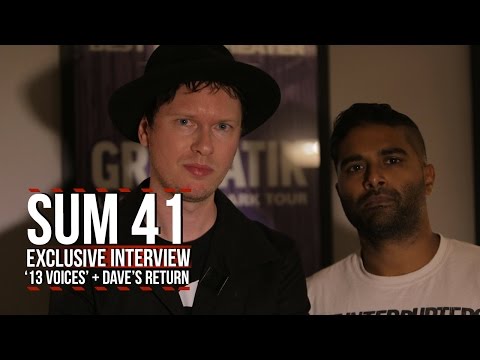 Sum 41 Talk '13 Voices,' Dave's Return + Deryck's Recovery