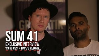 Sum 41 Talk '13 Voices,' Dave's Return + Deryck's Recovery