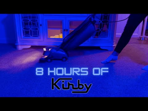 8 HOURS of Vacuuming With The Vintage Kirby Heritage II Vacuum Cleaner For Relaxation & Sleep