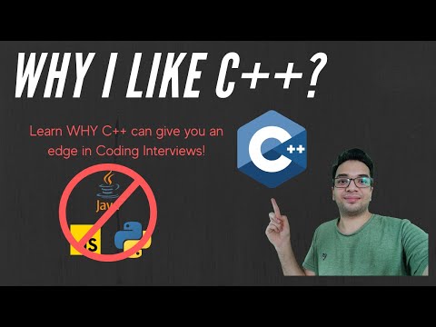 Why I like C++? | Edge in Coding Interviews | Hrishikesh Suslade