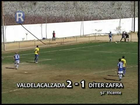 Valdelacalzada 3-1 Díter Zafra (Goles del partido)