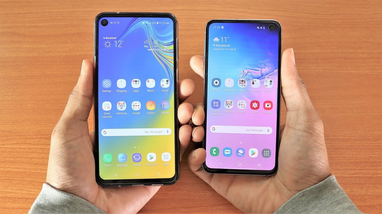 Samsung Galaxy A8s Vs Galaxy S10e Speed Test